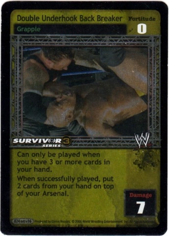 Double Underhook Back Breaker (SS3) Foil